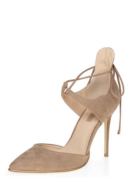 Mink 'Ginah' Court shoes